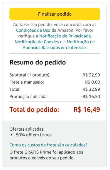 Off Em Livros Selecionados Na Amazon Desconto No Carrinho Leia A