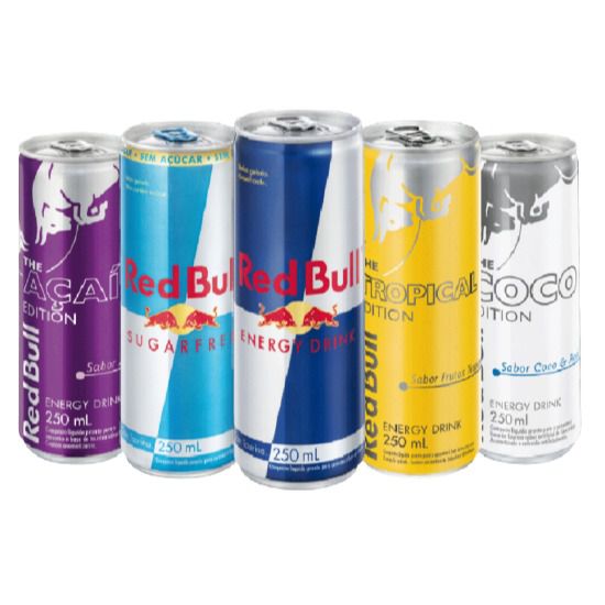 Energ Tico Red Bull Energy Drink Ml Latas Diversos Sabores