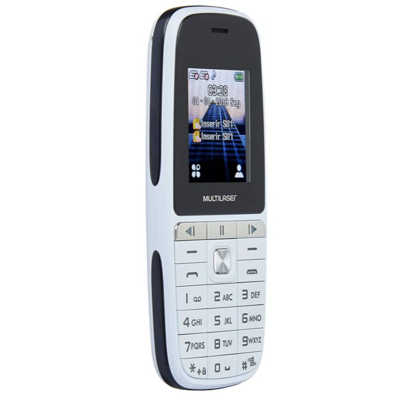 Celular Up Play Dual Chip Mp C Mera Branco Multilaser