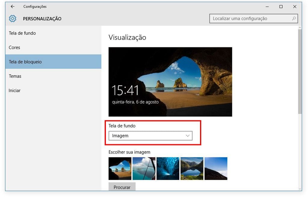 Como Mudar A Imagem Da Tela De Bloqueio Do Windows 10 Canaltech