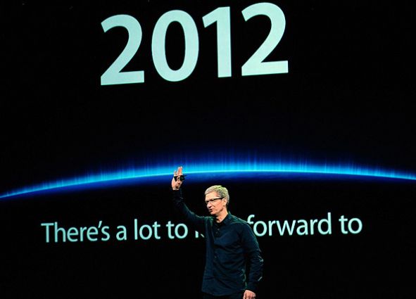Tim Cook anúncio Q3 2012 Tim Cook anúncio Q3 2012