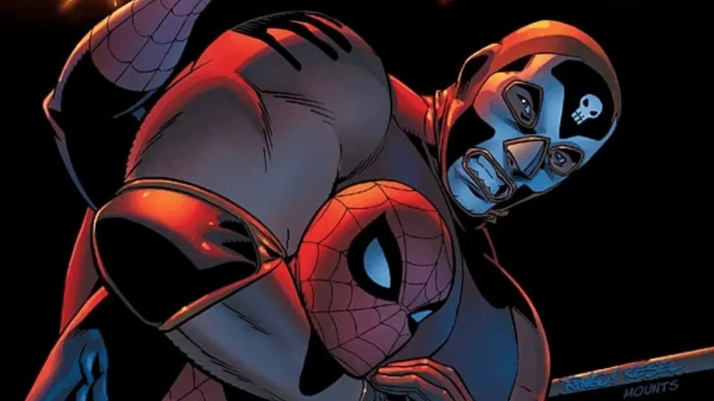 El Muerto apareceu muito rapidamente em uma história do Homem-Aranha (Imagem: Reprodução/Marvel Comics)