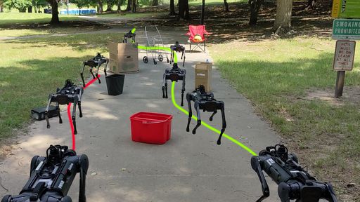 Robô usa inteligência artificial para andar na calçada sem esbarrar em pedestres