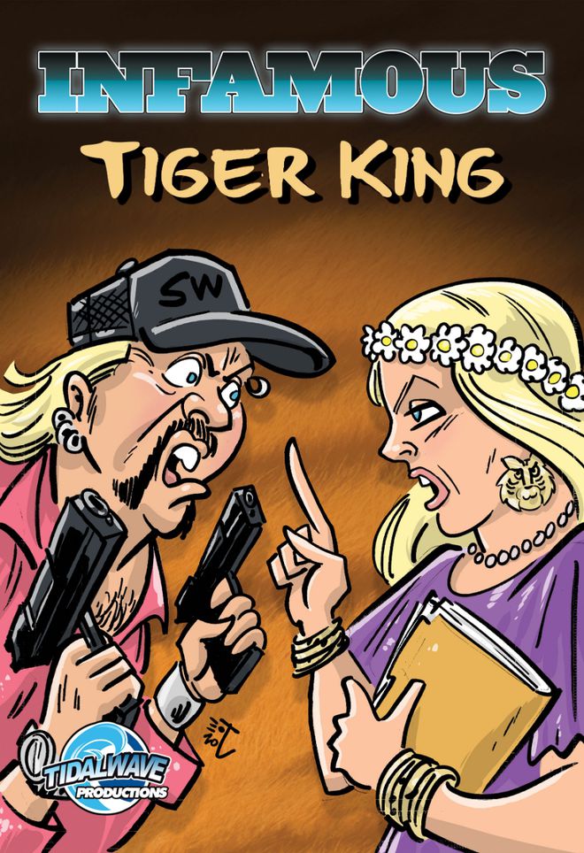 Máfia dos Tigres terá adaptação em HQ neste mês; veja as primeiras páginas