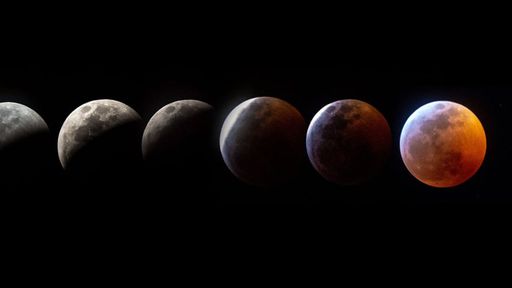 Se você perdeu o eclipse lunar, não deixe de se maravilhar com estas imagens