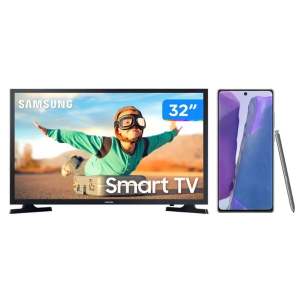 Smartphone Samsung Galaxy Note 20 256GB - Mystic Gray 8GB RAM Tela 6,7” + Smart TV LED 32” - Magazine Canaltechbr