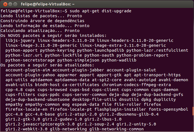 Dist-upgrade no Ubuntu Linux