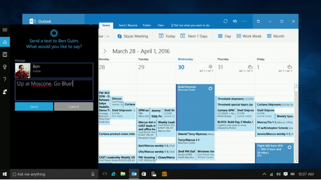 Microsoft amplia a participação da Cortana na sua experiência com o Windows 10