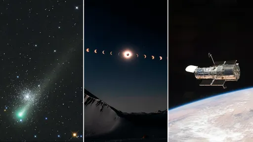 O céu não é o limite | Fotos do cometa Leonard e do eclipse solar — e muito mais