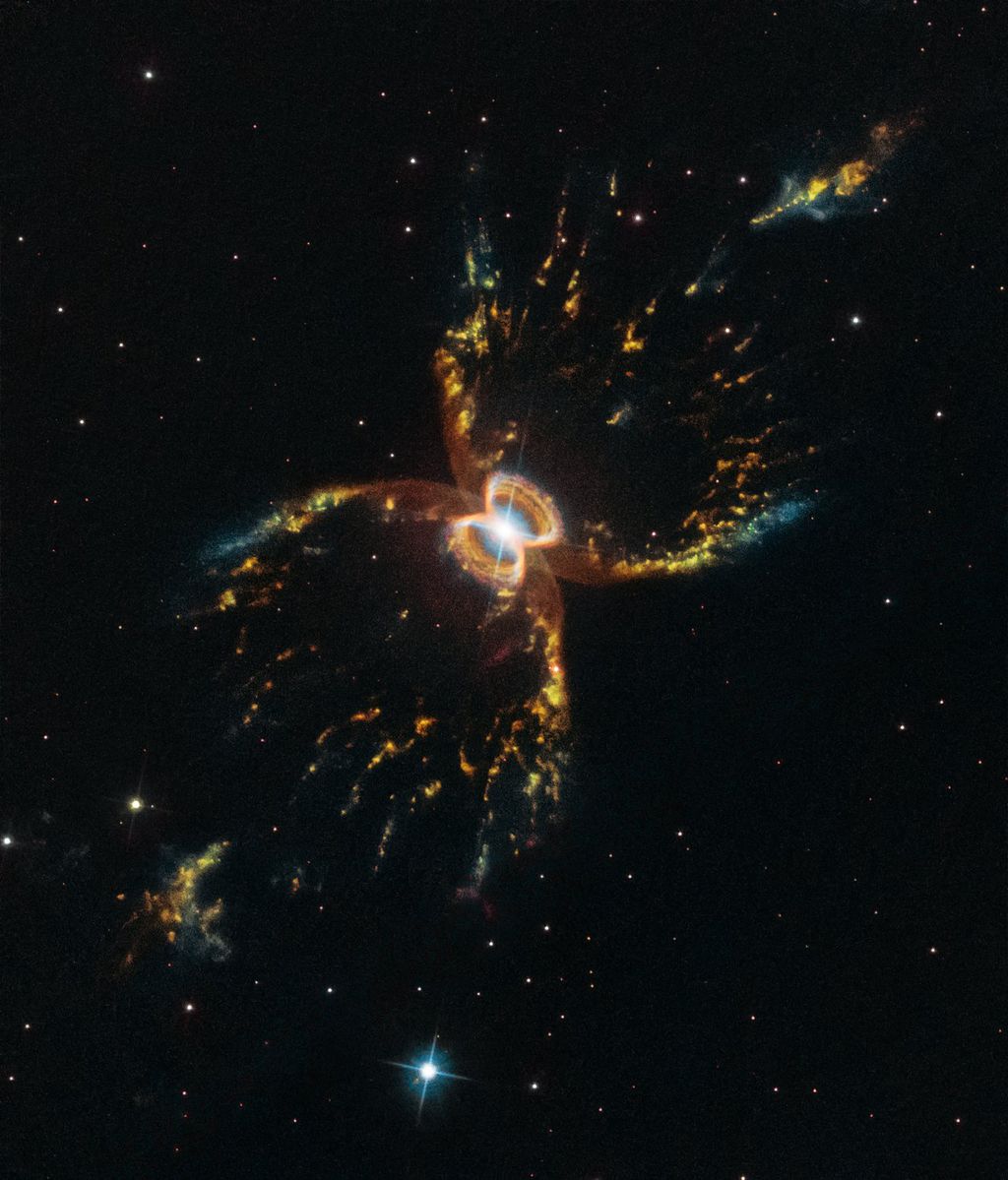 Nebulosa do Caranguejo do Sul (Foto: NASA/ESA/STScI)