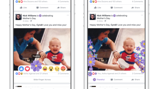 Gratidão e novos recursos vêm para celebrar o Dia das Mães no Facebook