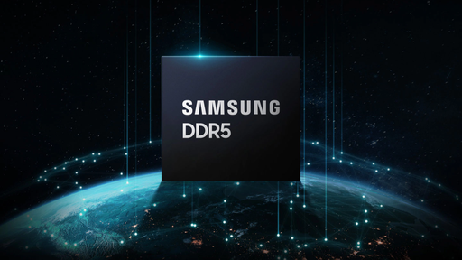 Samsung apresenta memória DDR5 de 512 GB com extrema velocidade de transferência