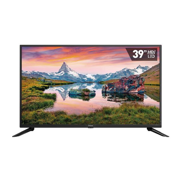 Smart TV LED 39” PTV39G50S Philco HD com HDR, Processador Quad Core E Loja de Aplicativos [CUPOM]