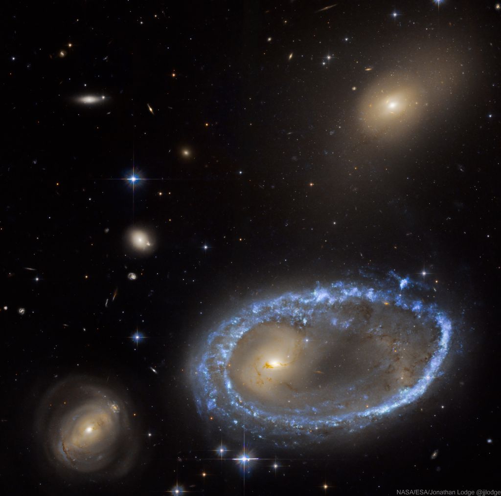 (Imagem: Reprodução/NASA, ESA, Hubble, HLA/Jonathan Lodge)