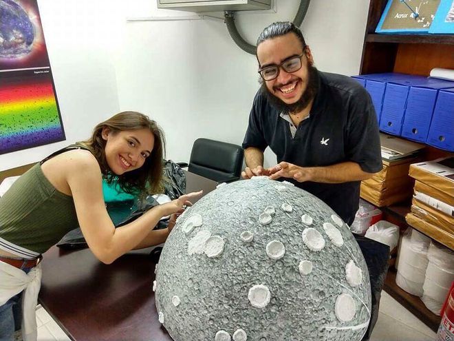 Processo de produção de Lua 3D
