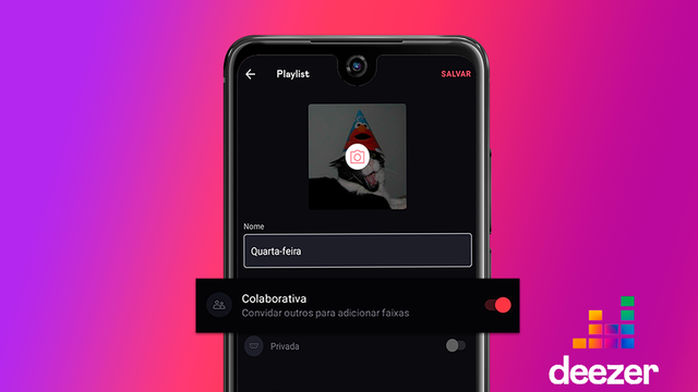Deezer: como criar playlist colaborativa no Android