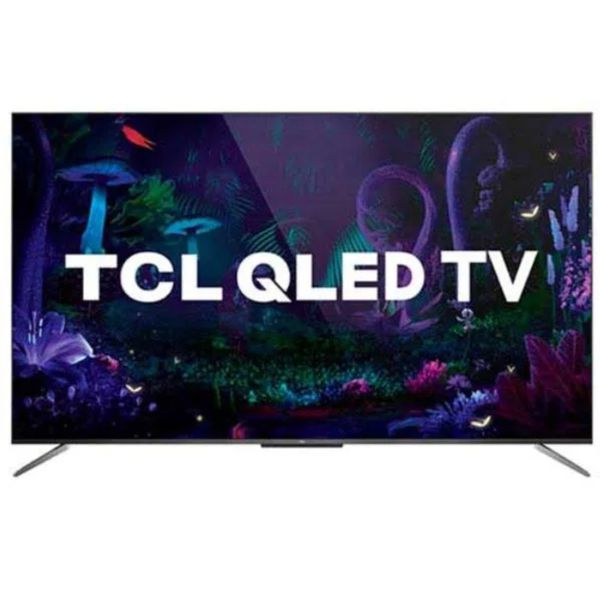Smart TV TCL QLED Ultra HD 4K 55' Android TV com com Google Assistant, Design sem Bordas e Wi-Fi - QL55C715 [CUPOM]