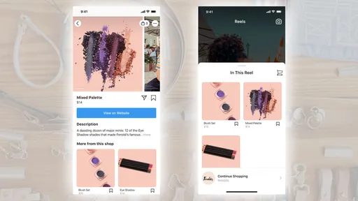 Instagram Shopping agora funciona também nos vídeos curtos do Reels
