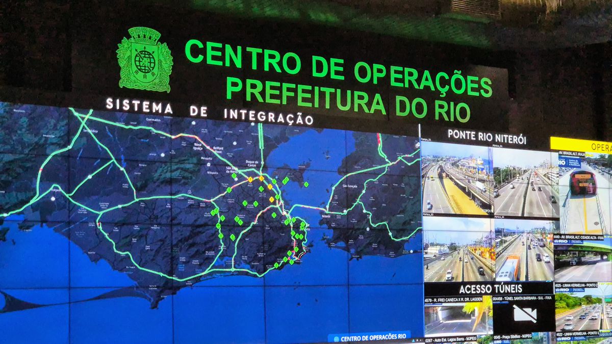 IA e dados para evitar acidentes e enchentes no RJ: saiba como funciona o COR