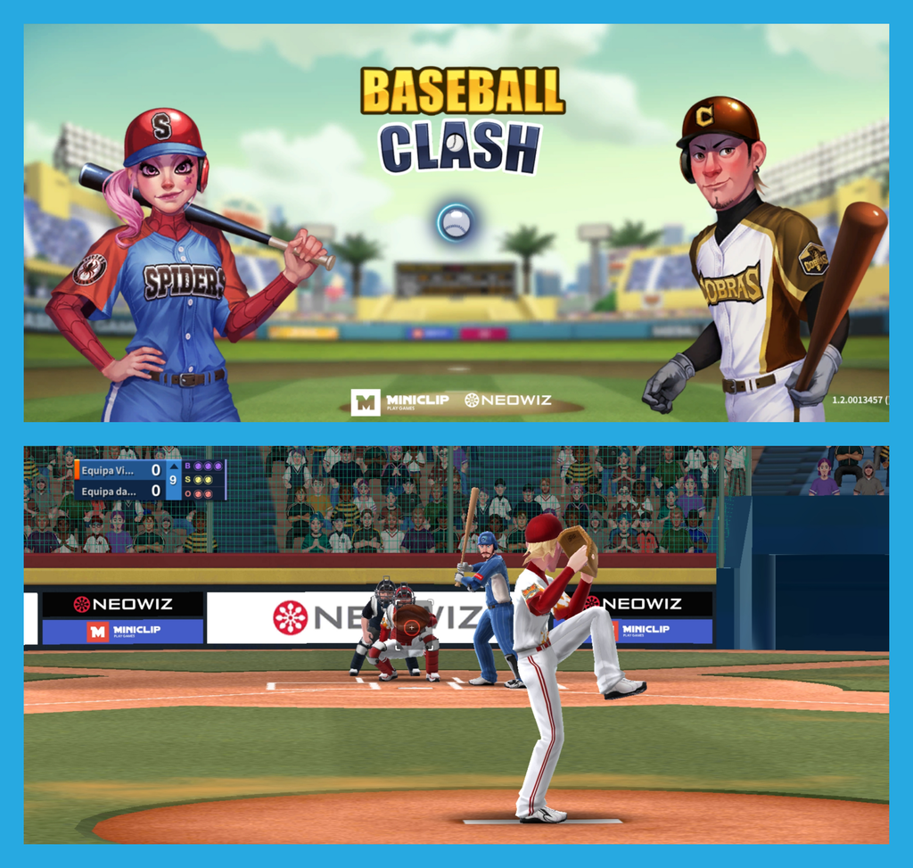 4 jogos de baseball para celular