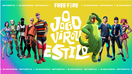 Free Fire lança campanha "O Jogo Virou" com recompensas no game