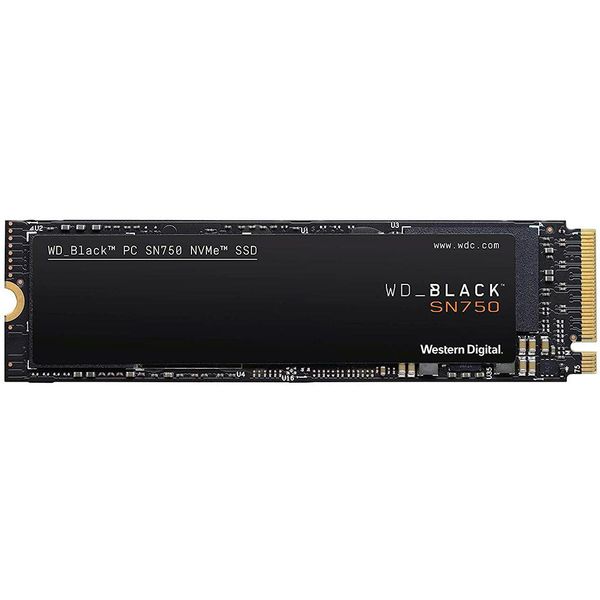 [BOLETO OU PIX] SSD WD Black SN750, 500GB, M.2, NVMe, Leitura 3430MB/s, Gravação 2600MB/s - WDS500G3X0C