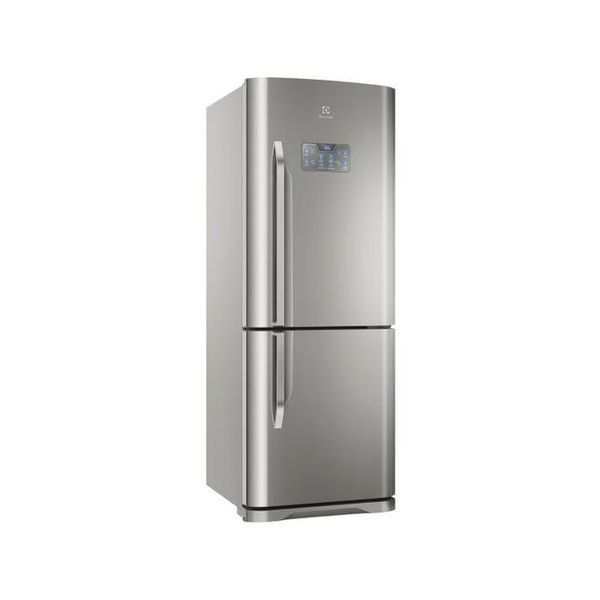 Geladeira/Refrigerador Electrolux Frost Free Inox - Inverse 454L com Gavetão Prateleira Dobrável DB53X [CUPOM]
