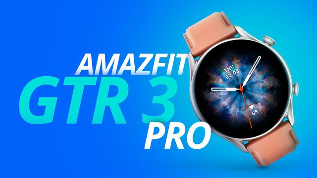 Amazfit GTR 3 Pro com Zepp OS: melhor que o Apple Watch? [Análise/Review]