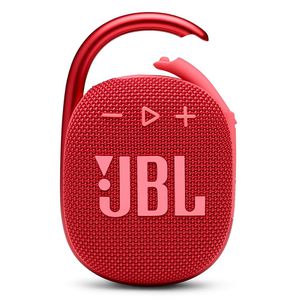 Caixa de Som Sem Fio JBL CLIP4 Red, Bluetooth, Vermelho - JBLCLIP4RED