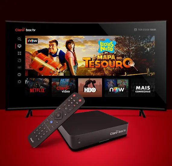 Claro Box TV chega com canais ao vivo para rivalizar Fire Stick e