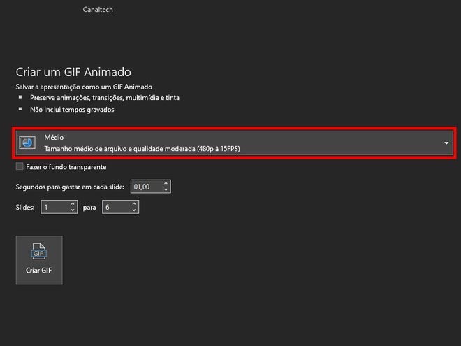 Adicionar um GIF animado a um slide - Suporte da Microsoft