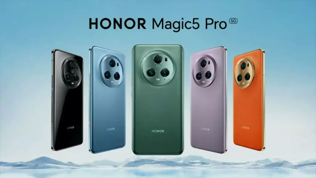 Honor Magic 5 Pro foi apresentado na MWC 2023 (Imagem: Divulgação/Honor)