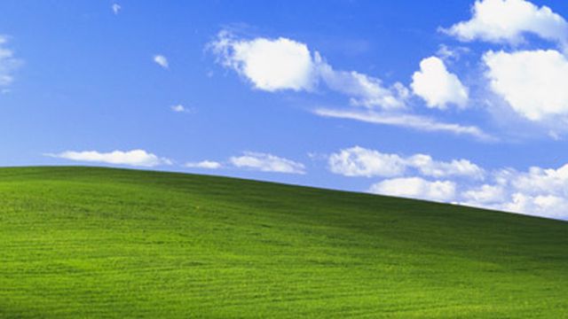 A imagem do papel de parede do Windows XP é real!