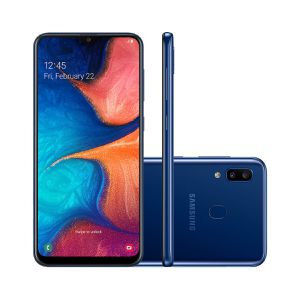 Smartphone Samsung Galaxy A20 32GB Azul