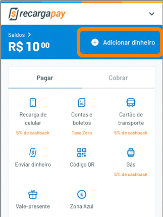App está disponível para dispositivos Android e iOS (Imagem: Divulgação/RecargaPay)