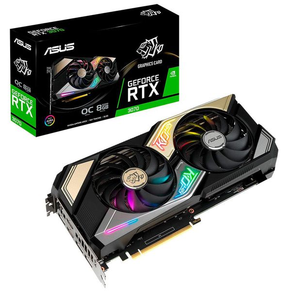 Placa de Vídeo Asus NVIDIA Geforce RTX3070, 8GB, GDDR6 - KO-RTX3070-O8G-GAMING