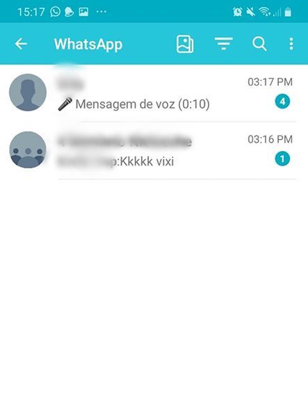 Aplicativo mostra as mensagens que foram apagadas no WhatsApp de forma intuitiva, mas precisa de autorizações (Captura de tela: Ariane Velasco)