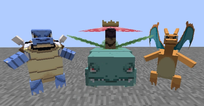 Mods para Minecraft: Pokémobs Mod (Imagem: Reprodução/FANDOM Powered by Wikia)