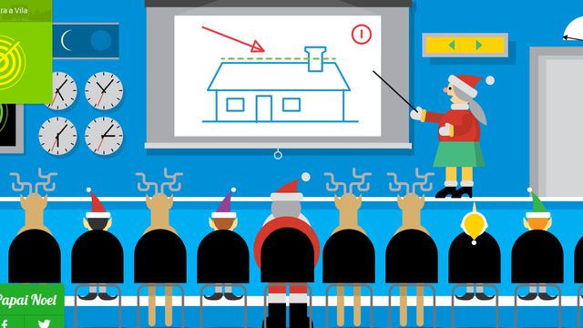 Já é Natal! Google lança site especial Siga o Papai Noel com