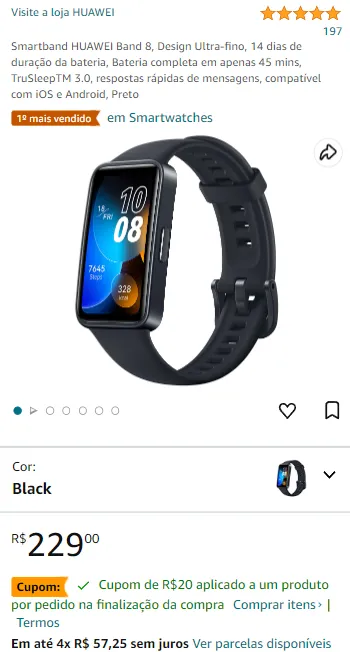 Huawei Band 8 arriva in Italia: la smart band sottile e leggera con super autonomia