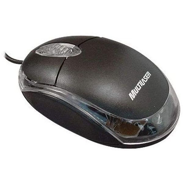 Mouse Multilaser Classic Usb Preto - MO130