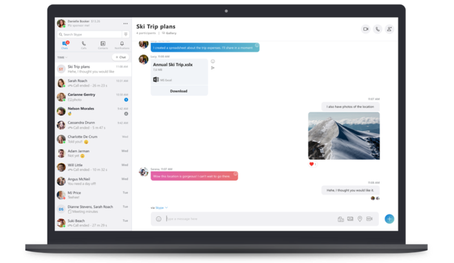 Microsoft anuncia mudanças visuais para simplificar o Skype 