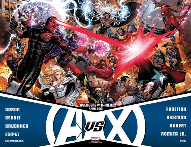 Nova HQ da Marvel deve colocar os Vingadores contra os X-Men mais uma vez