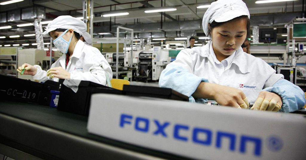 Foxconn: 50 mil empregados demitidos deste outubro, algo anormal, segundo analistas