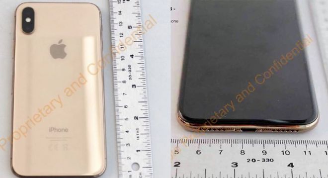 Fotografia mostra iPhone X na cor dourada (Reprodução: Pplware)