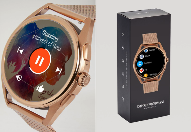 Emporio Armani lança nova linha de smartwatch com Android