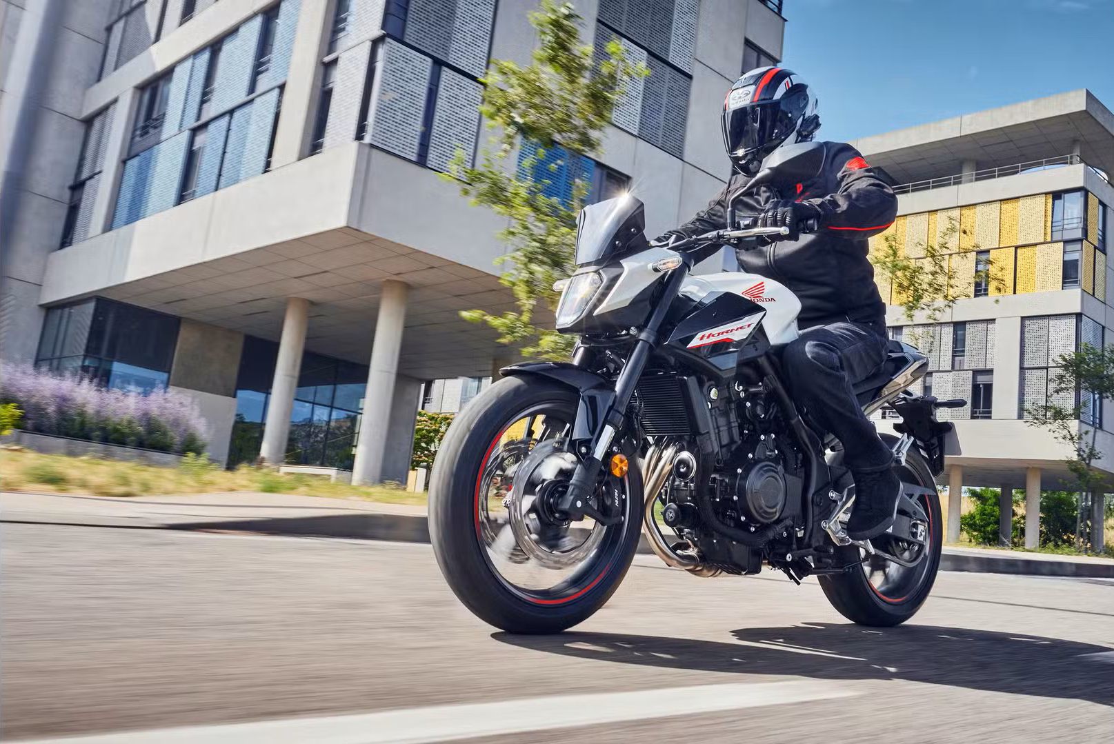 Honda Hornet CB 500 vista de frente