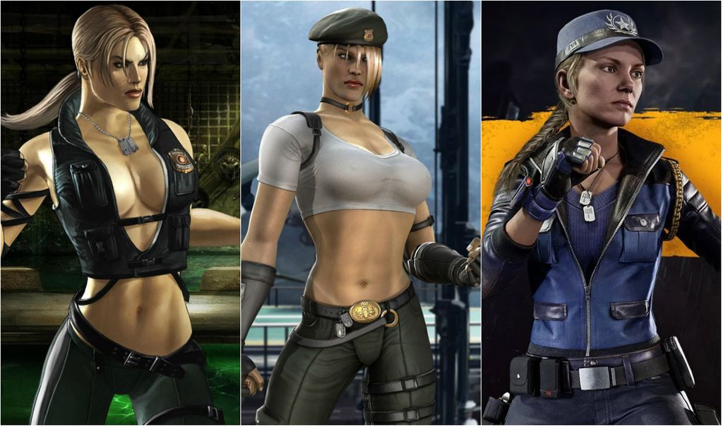 Sonya Blade deixa de usar trajes sensuais para aderir à jaqueta militar em Mortal Kombat 11