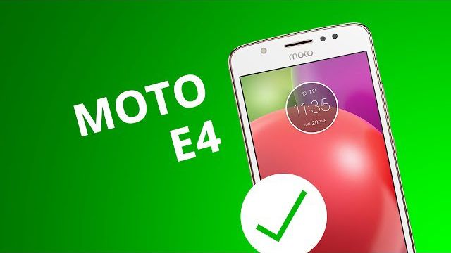 5 motivos para você COMPRAR o Moto E4