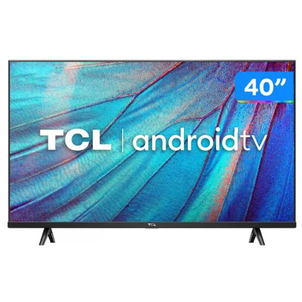 [PARCELADO] Smart TV 40” Full HD LED TCL S615 VA 60Hz Android - Wi-Fi e Bluetooth HDR Google Assistente 2 HDMI [CUPOM EXCLUSIVO]